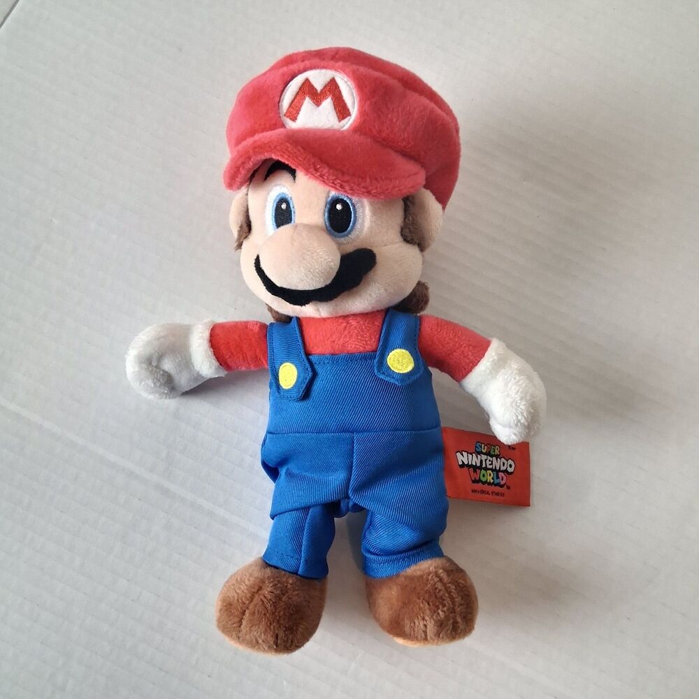 Universal Studios Super Nintendo World Mario Plush Stuffed Animal Character 9"